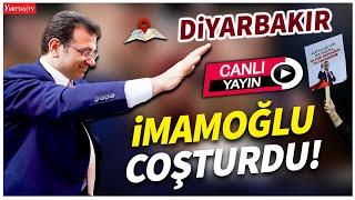 Ekrem İmamoğlu Diyarbakır'ı coşturdu! "Kürtlerin eşit yurttaş hissetmesi devletin görevidir!"