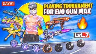Evo Guns Max  For Free By Playing Tournament | Solo Survival Tournament Gameplay | Ep-1