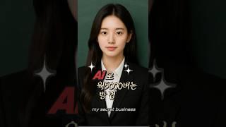 AI쇼츠로 돈버는법 #AI #돈버는법 #쇼츠