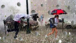 Now in Queensland..!! A powerful storm causes chaos in Jandowae