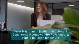 Meret Hartmann, Studiengangsleiterin Departement Angewandte Psychologie, Kalaidos Fachhochschule