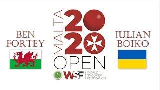 HISTORY MADE! Ben Fortey vs Iulian Boiko QF WSF Open 2020