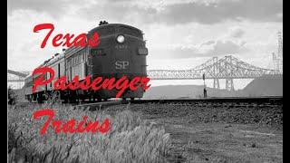 The Southern Pacific's Regional Passenger Trains in Texas and Louisiana