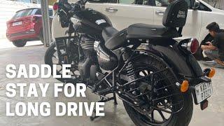 Royal Enfield Best Saddle Stay #royalenfield #meteor350royalenfield #dpxvlogs