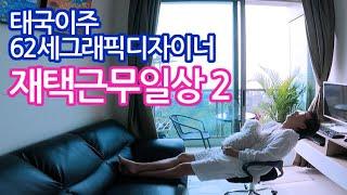 #chris_lives_alone 15. A typical day in his life while working from home! #02
