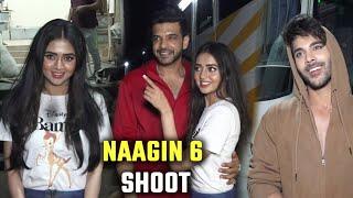 Naagin 6 Shoot - Tejasswi Prakash, Karan Kundra & Simmba Nagpal