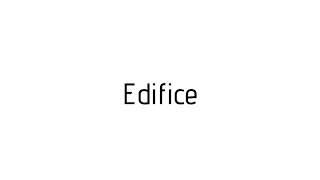 How to pronounce Edifice / Edifice pronunciation