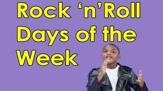 Days of the Week Song | Rock 'n' Roll Days of the Week | Educational Songs | Jack Hartmann