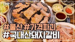 [#울산맛집] 가격파괴! 국내산 돼지갈비 1인에 ????원 KBS 230222 방송