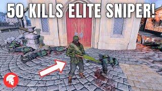 50 KILLS ELITE SNIPER! - Company of Heroes 3 - US Forces Gameplay - 4vs4 Multiplayer - No Commentary