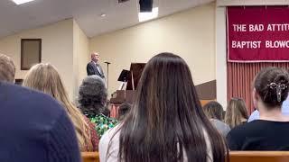 Bro. Roger 2021 bad attitude Baptist blowout