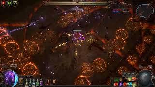 POE 3.25 Pathfinder Toxic Rain - Uber Searing Exarch(Can Face tank Uber barrage/Non Progenesis)