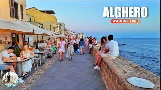 Sardinia's Hidden Gem | Virtual Walking Tour of Alghero Old Town [4K]