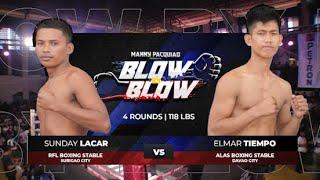 Sunday Lacar vs Elmar Tiempo | Manny Pacquiao presents Blow by Blow | Full Fight