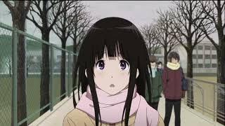 Hyouka episode 21 Chitanda wanted Oreki his Valentine