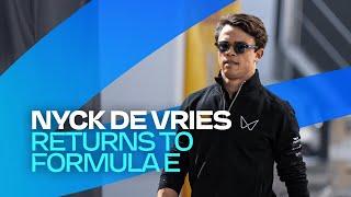 Nyck de Vries is BACK! | Season 7 champion returns to Formula E