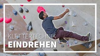 Klettertechnik: Richtig Eindrehen | Einfach Klettern