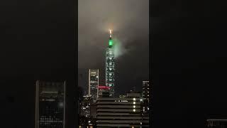 Timelapse showing how clouds formed on the leeward side of a building.