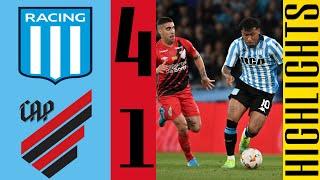 RACING CLUB vs PARANAENSE 4-1 | Resumen | Copa Libertadores 2024/2025 |