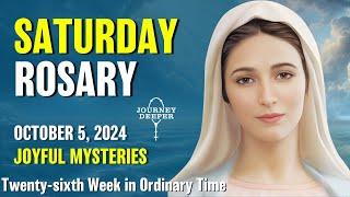 Saturday Rosary  Joyful Mysteries of the Rosary  October 5, 2024 VIRTUAL ROSARY