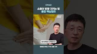 소변이 자주 마려우세요? 방광을 지키는 방법, 핵심정리