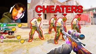 They had 4 CHEATERS...