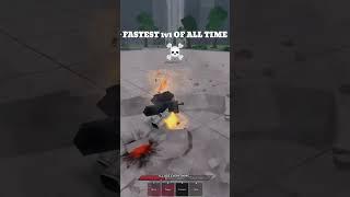FASTEST 1V1 OF ALL TIME #ultimatebattlegrounds #battlegrounds #gaming #fyp #roblox #shorts #ytshorts