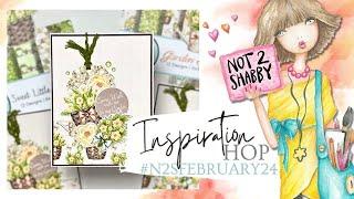 #N2SFebruary24 | 3 Cards 1 Sketch | Not 2 Shabby Shop February 2024 Paper Pad Club of the Month