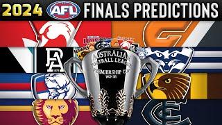 AFL Finals Predictions 2024