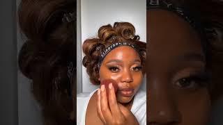 Perfect step by step makeup tutorial for WOC #shortfeeds #short #woc