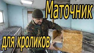 Маточник для кроликов. ( виды маточников).