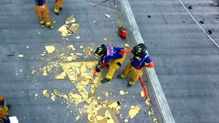 Commercial Fire, Roof Ops Training by Biglin Photography