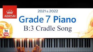 ABRSM 2021-2022 Grade 7, B:3. Cradle Song ~ N. Hongjin. Piano exam piece