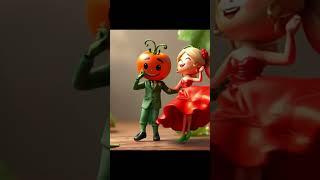 AI-Generated Tomato and Red Chili Dancing to Bollywood Beats #aigeneratedvideos #viralshorts
