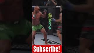 UFC 4: Brutal Overhand! #ufc #ufc4 #mma #gaming #subscribe #ufcknockout #knockout #shorts