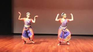 Shiva Tandavs Stotram/Indian Classical Dance cover/ Bharatnataryam/Cosmic Dance/ Srija and Divya.