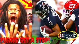 LAST 2 MINUTES HAD ME SWEATING BULLETS! CHIEFS VS FALCONS HIGHLIGHTS REACTION 2024 WEEK 3