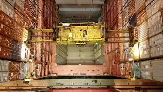 Quay Gantry Crane Operation (Container Discharging) @ Colombo International Container Terminals