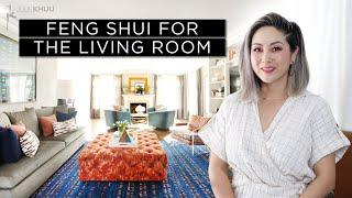 FENG SHUI for the Living Room - How to Use the Bagua Map (Colors + Elements)