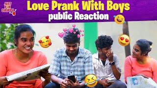 Love Prank at Park | Boys Reaction | Just For Sirippu | #Prank #comedyvideo #funnyprank