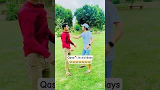 Qasai on eid days| Don qasai #funnyeidshorts #viralfunnyshorts #funnyvideos #funnyvideo #funny