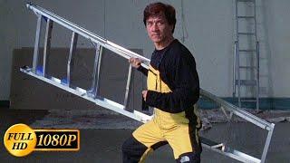 Jackie Chan fights with a dozen bodyguards / Police Story 4: First Strike (1996)