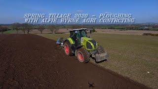 Spring Tillage 2020  - Ploughing With Waitai Of Alfie Byrne Contracting (HD)