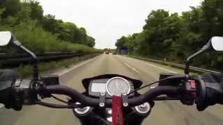 Moto Morini Corsaro 1200 Veloce Top Speed Autobahn 17/42