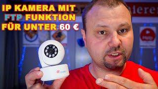 IP Kamera mit FTP für unter 60 €  Ctronics CTIPC 710c IP Cam einrichten und verwenden.