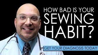 Are you addicted to sewing? Let's talk about your sewing habit.