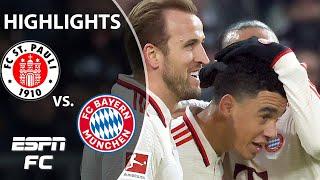  MUSIALA WINNER  St. Pauli vs. Bayern Munich | Bundesliga Highlights | ESPN FC