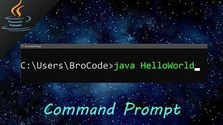 Java compile and run with command prompt 