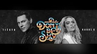 Tiësto & Karol G - Don't Be Shy (Official Music Video) (sub español)