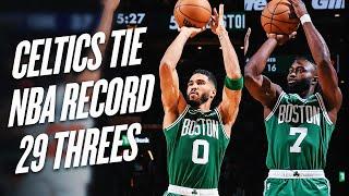 The Boston Celtics TIE The NBA Single Game 3-POINT RECORD! (29 Made Threes) | October 22, 2024